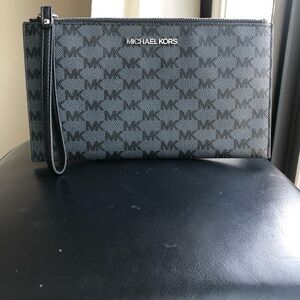 Michael Kors Black Wristlet